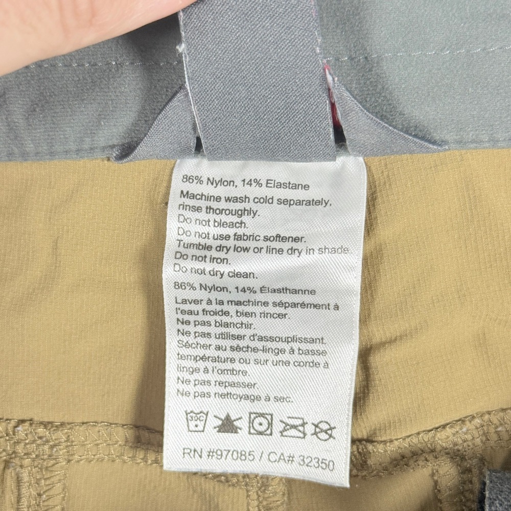 Outdoor Research Mens 35 Ferrosi Shorts 10" Inseam Tan Hiking Cargo - Picture 5 of 12
